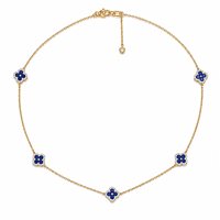 Halskette Ultima Edizione Dame tiffany in Silber CAO4653-GIALLA-BLU